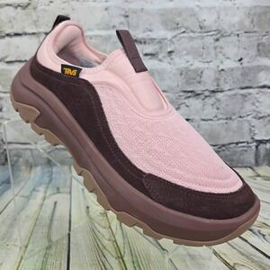 Teva Hurricane Daybreaker Women's 11 Pink Slip-On Shoes Spider Rubber Outdoor